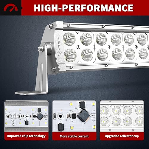 Miniatura 3 de Barra de iluminación LED Yitamotor Curved de 50 pulgadas combinación de punto de inundación para manejo en todo terreno luz para camiones SUV 4WD