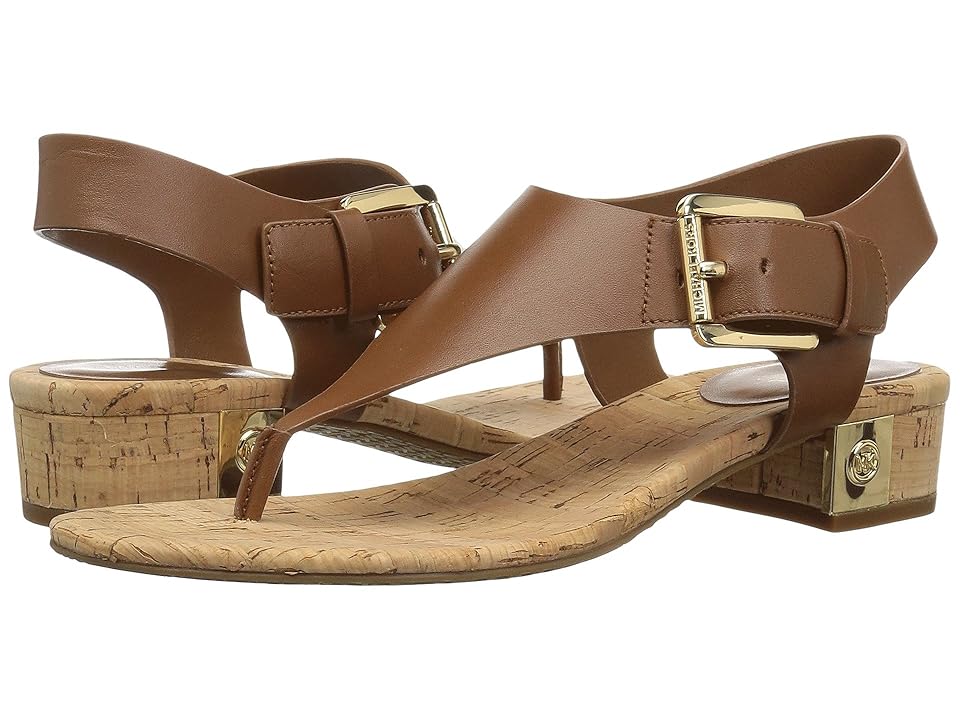 

MICHAEL Michael Kors London Thong (Luggage) Women's Shoes