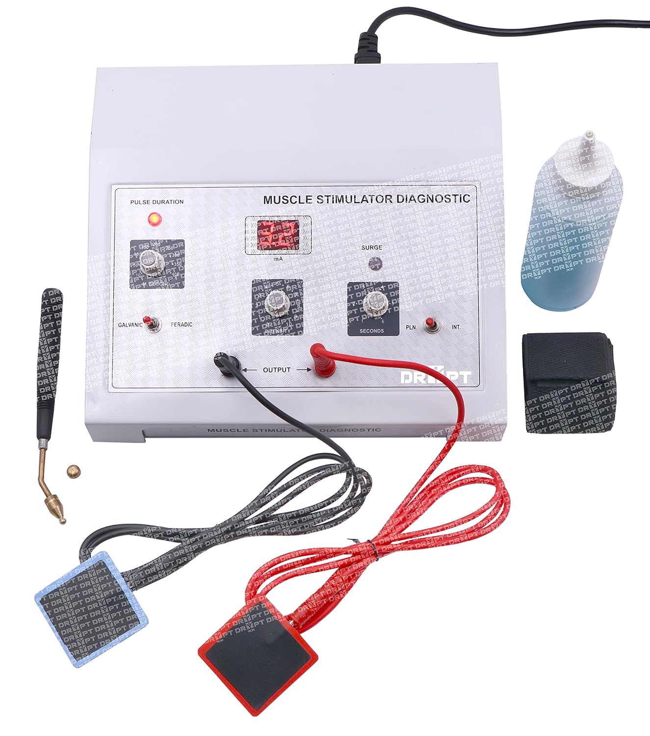 DR PT Faradic and Galvanic Muscle stimulator diagnostic stimulator abs