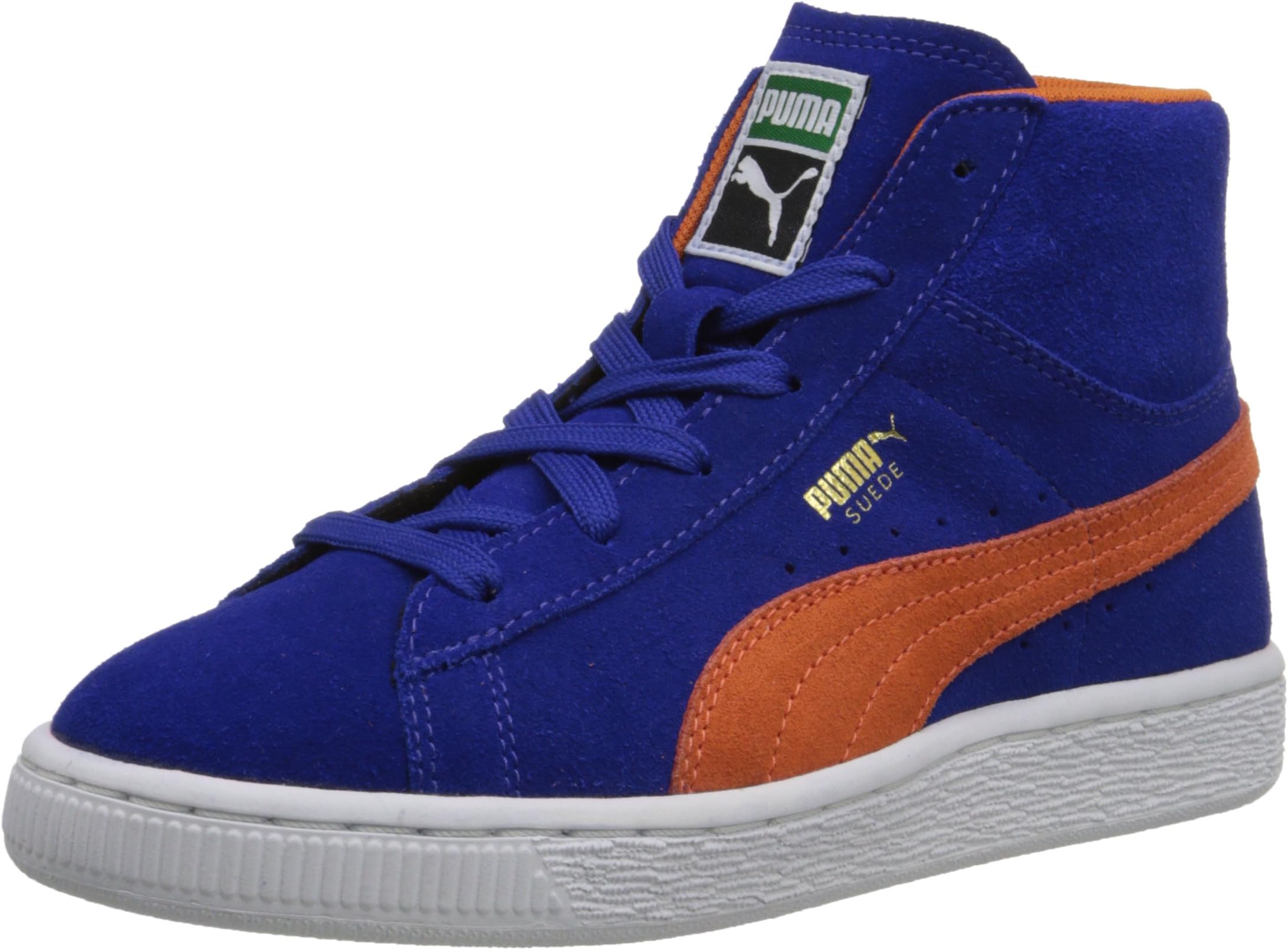 PUMA Suede Classic Mid Sneaker (Little Kid/Big Kid)
