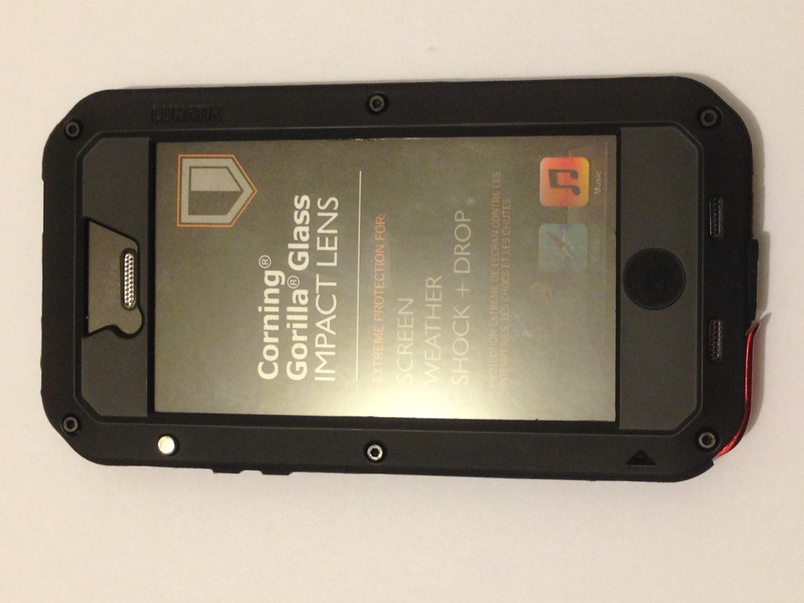 Lunatik (Generic) Taktik Case with Gorilla Glass for Iphone 5/5s (Specify Color)