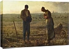 wall26 - The Angelus by Jean-Francois Millet - Canvas Print Wall Art Famous Painting Reproduction - 16