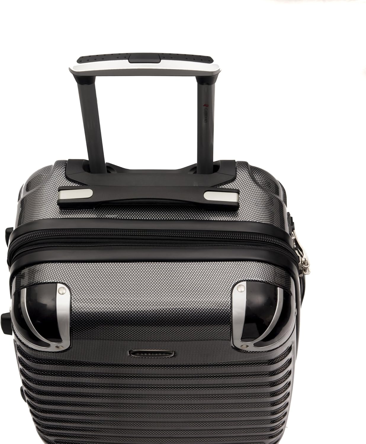 review Gabbiano Vintage Collection 3 Piece Spinner Luggage Set (Black)
