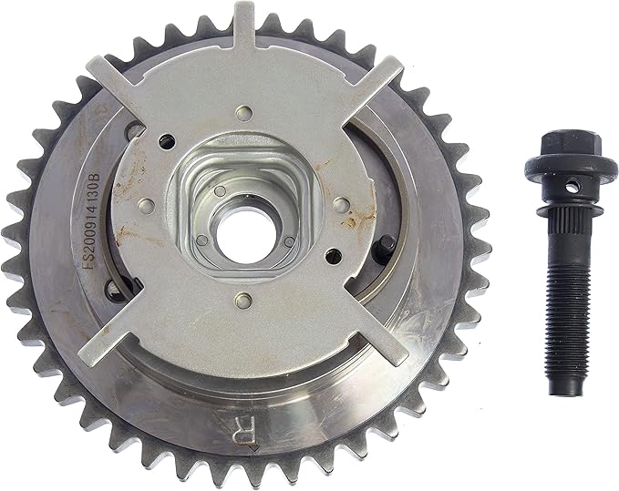 APDTY 028361 Camshaft Phaser VVT Variable Valve Timing Camshaft Gear w/New Bolt (Replaces Ford