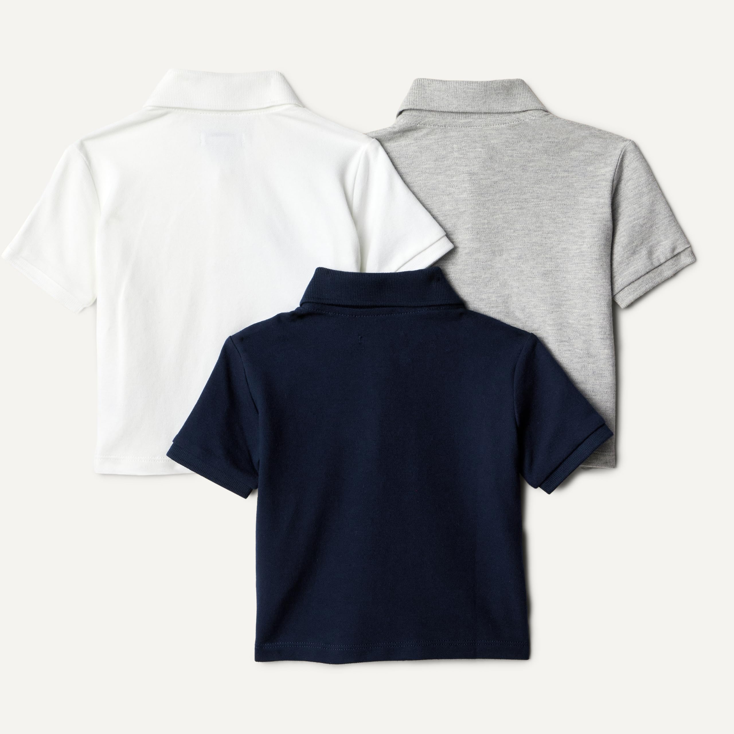 Amazon Essentials Garçon Polo en Coton Piqué avec Élasthanne
