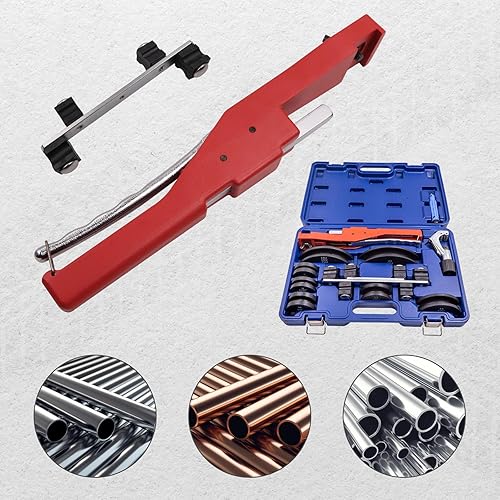 Miniatura 7 de maXpeedingrods BSPT - Kit de roscado de tubo de trinquete, juego de herramientas de roscado manual de tubo de trinquete con 6 troqueles de 14