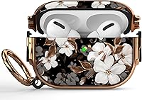 Vista 1 de Maxjoy for AirPods Pro 2nd/1st Generation Case with Lock, Cute AirPods Pro 2 Case Lock Protective Hard AirPod Pro Cover for Women Men with Keychain