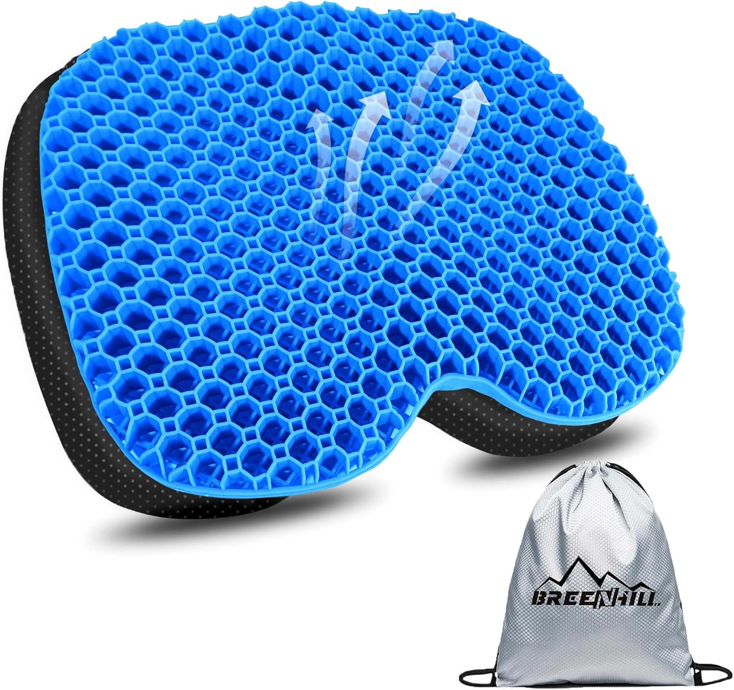 Anti Slip Kayak Gel Seat Cushion Thick Waterproof Egg Seat Cushion Kayak Seat Pad with Non-Slip Cover for Sit in Kayak Inflatable Kayak Canoe & Boat Kayak Accessories for Fishing Kayak Anti Slip Kayak Gel Seat Cushion Thick Waterproof Egg Seat Cushion Kayak Seat Pad with Non-Slip Cover for Sit in Kayak Inflatable Kayak Canoe & Boat Kayak Accessories for Fishing Kayak