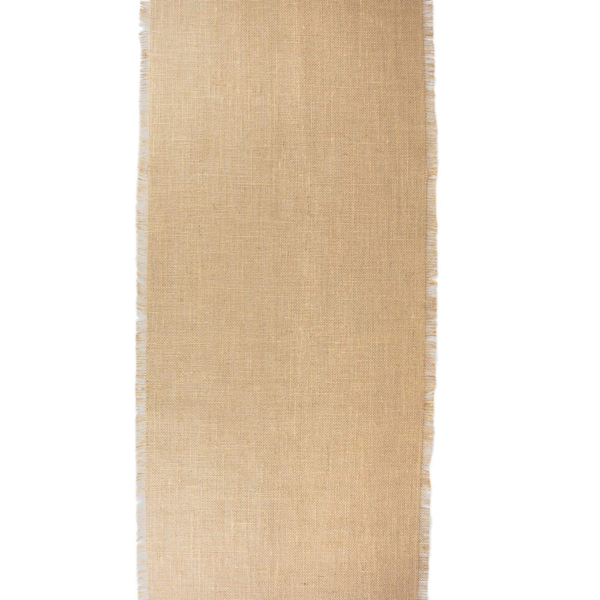 DII 100% Jute Rustic Vintage Table Runner for Parties BBQ's Everyday & Holidays Use, 15x110, Natural 2