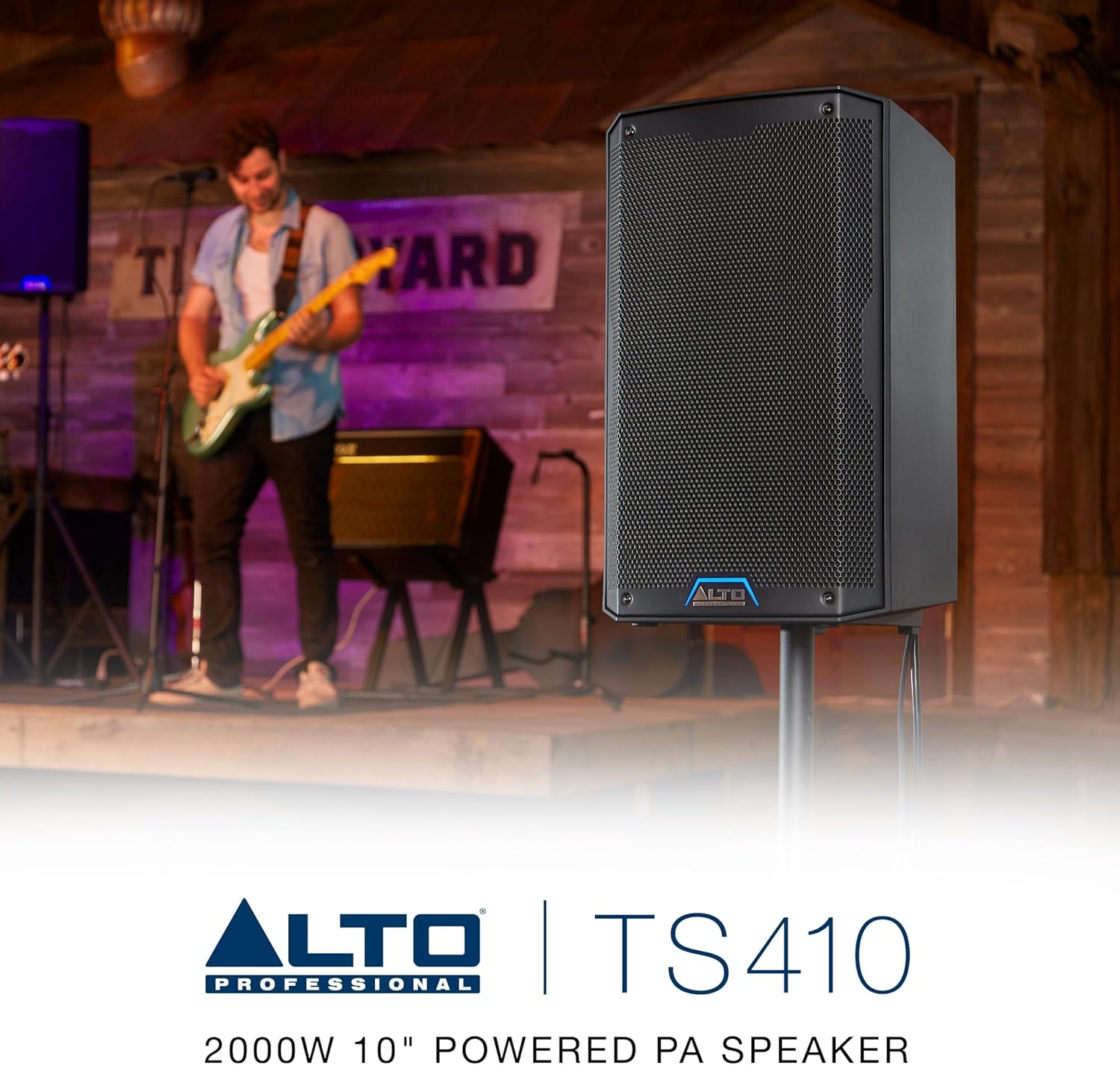 ALTO TS410 2000W 10" Powered PA Speaker with 3 Channel Mixer, Bluetooth Streaming, Wireless Loudspeaker Linking, DSP App - Image 11