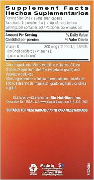 Vitamin D3 12000 IU - 50 VGC