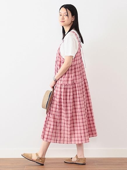 Amazon.co.jp: [ビームスボーイ] ワンピース ドビー チェック 