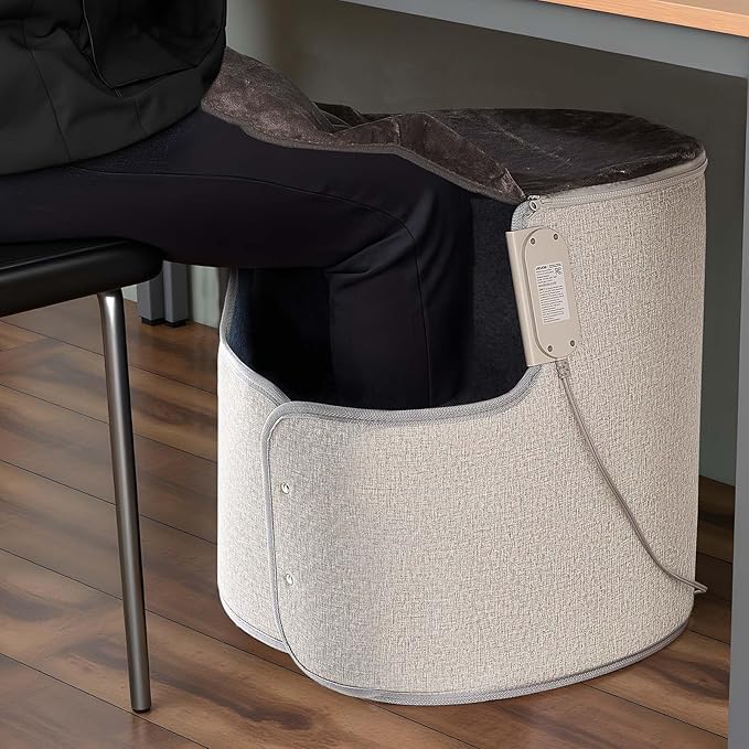 Calefactor Eléctrico Portátil Panel 300W con Control Remoto y Temporizador miniatura 2