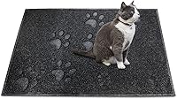 Vista 13 de Andalus - Alfombrilla pequeña para caja de arena de gatos, paquete de 1 - Alfombrilla impermeable, antideslizante y fácil de limpiar para caja