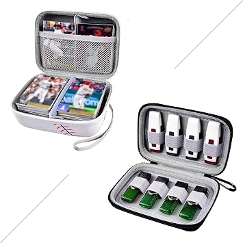 ALKOO Baseball Card Holder + USB Flash Drive Case