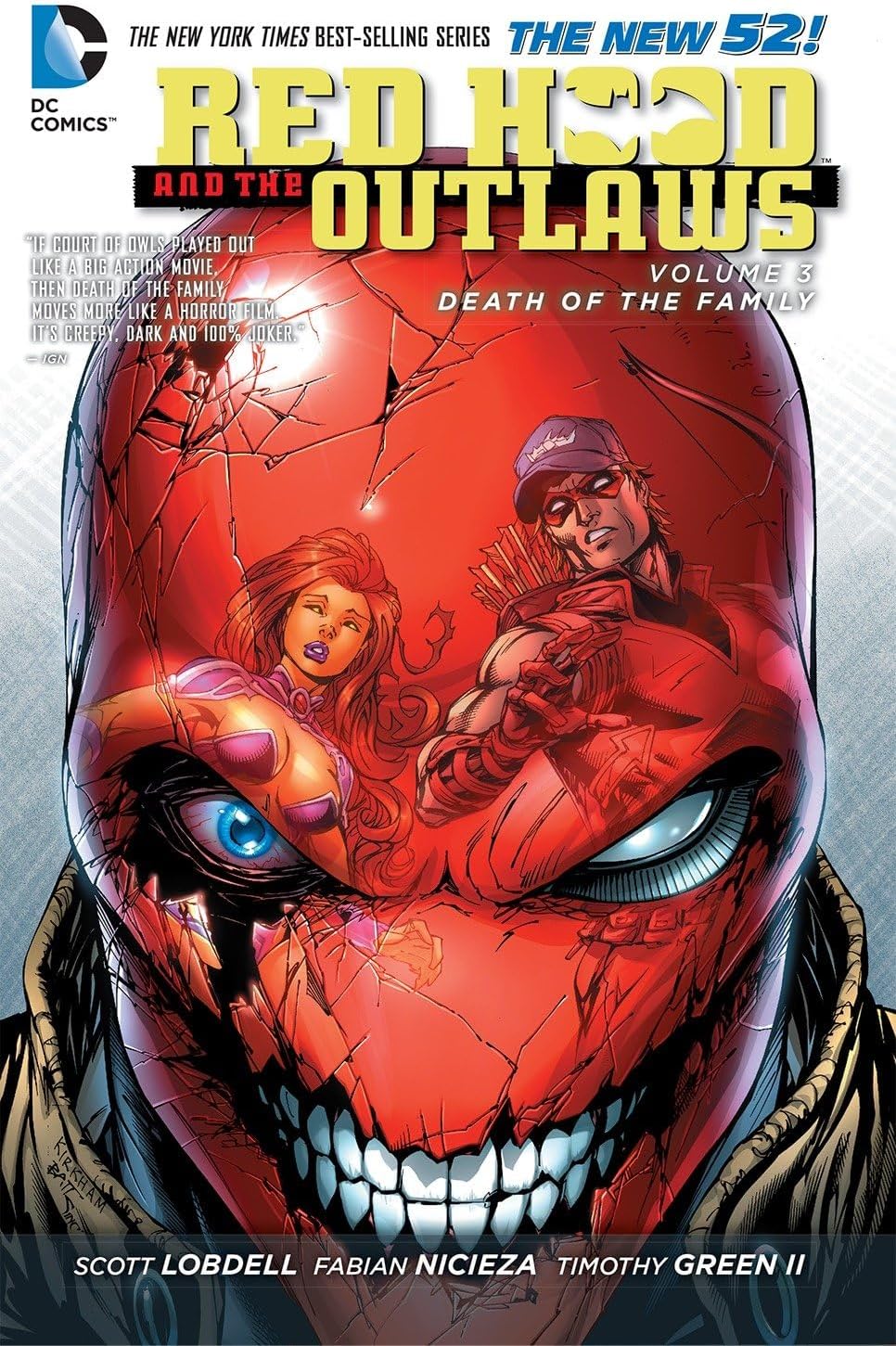 Red Hood and the Outlaws Volume 3: Death of the Family TP (The New 52): Death Of The Family (The New 52) (Red Hood and the Outlaws, 3) Paperback โ 10 Dec. 2013