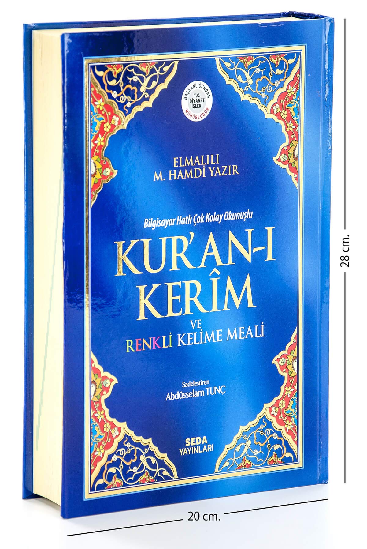 Kur'an-i Kerim ve Renkli Kelime Meali (Rahle Boy, Bilgisayar Hatli, Kod: 153)