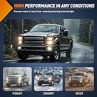 Vista 111 de Nilight Conjunto de luces antiniebla compatible con Ford Focus SVT 2002 2003 2004 2005 2006 Ford Focus SVT 2005-2007 Ford Escape 2003-2004 Ford