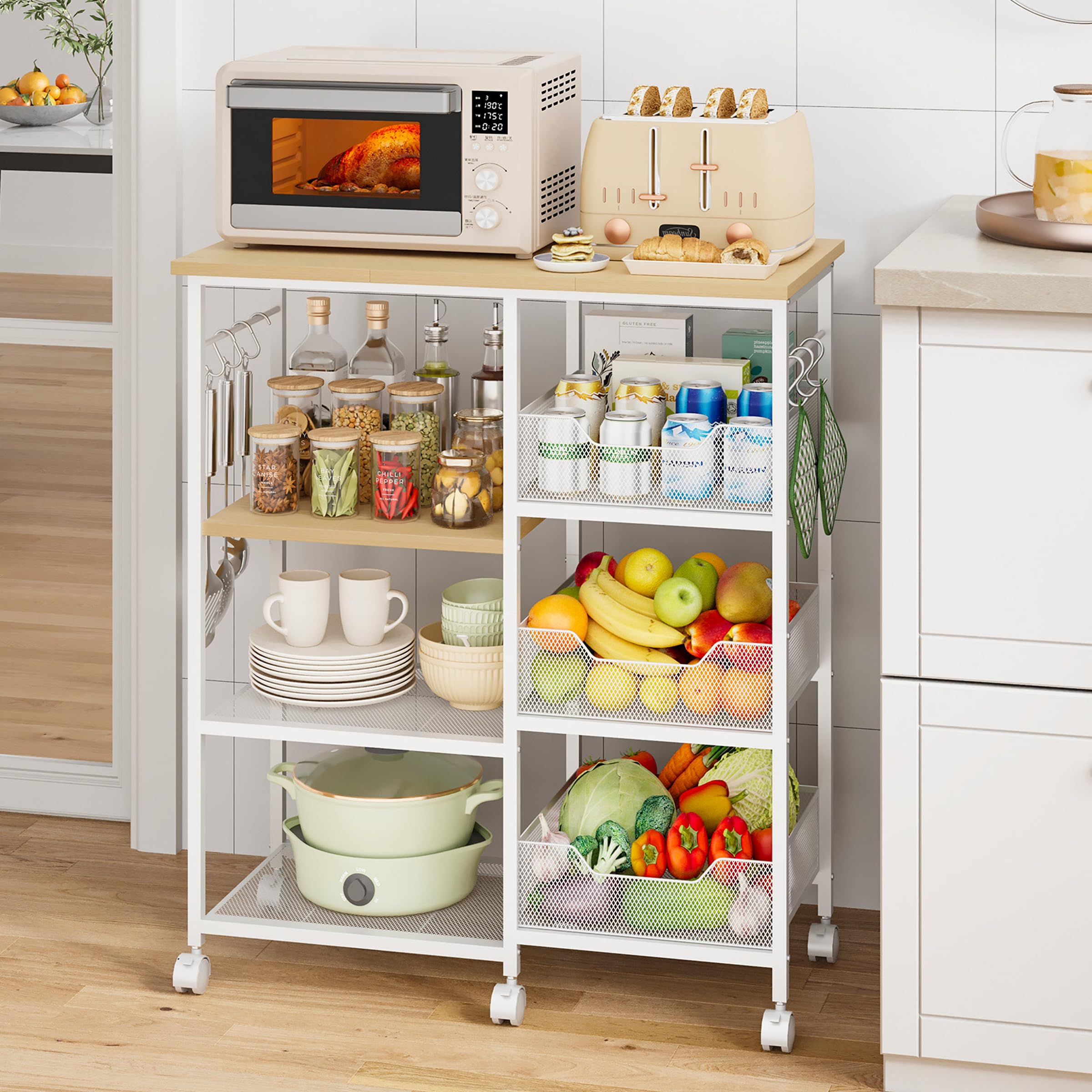 HapiRm Rolling Kitchen Carts - kitchen furniture | Mubboo