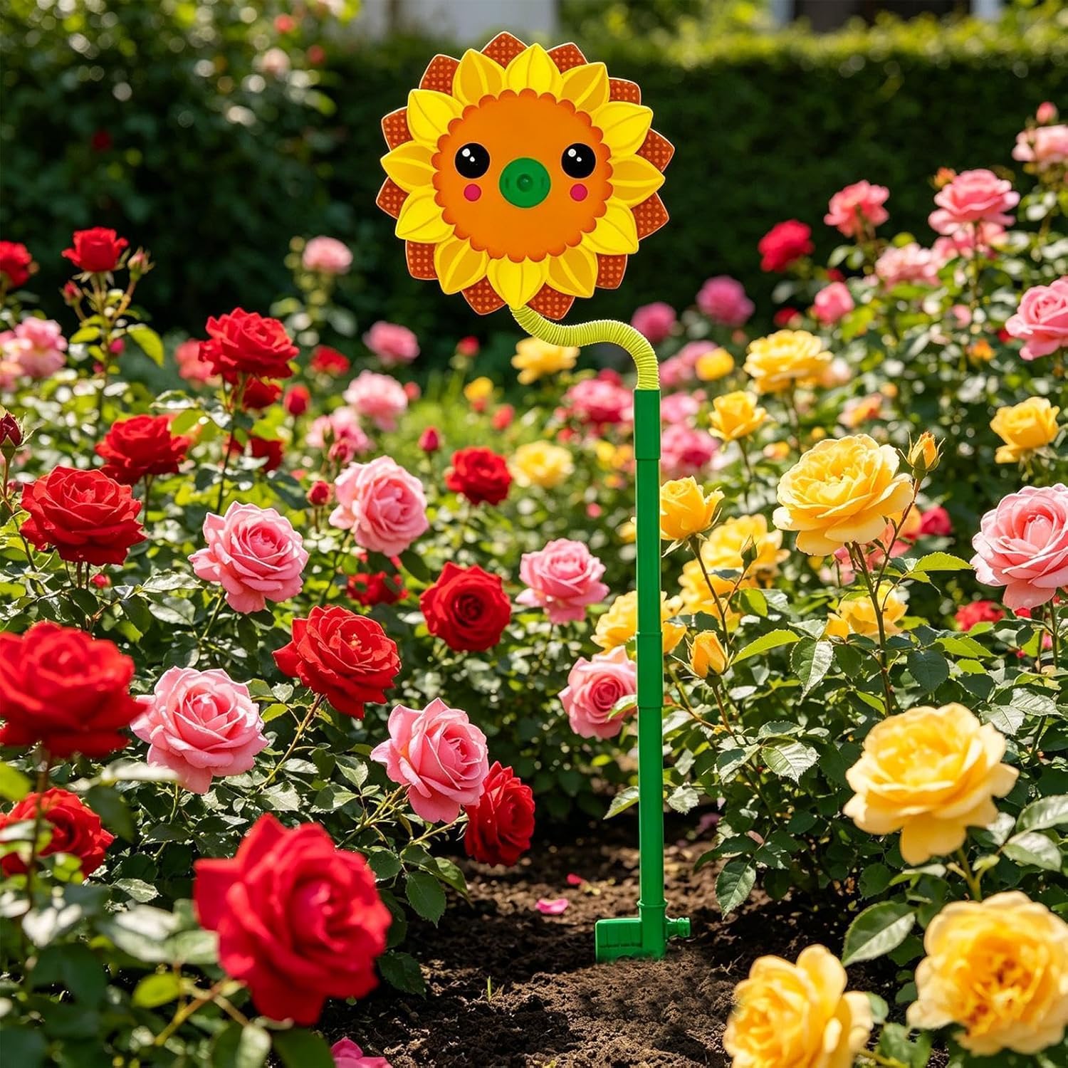 Lawn Watering Sprinkler - Sunflower Yard Water Sprayer - 360° Coverage Sprinkler,for Party Irrigation Backyard Outdoor Lawn Camping Patio Greenhouse