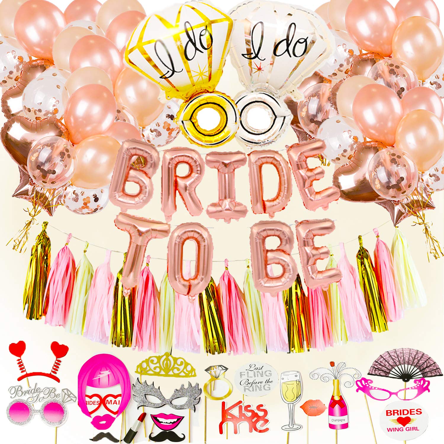 Buy 96pcs Hen Party Decorations Accessories Hen Do Decorations Rose