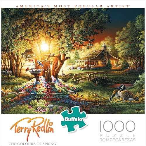 Miniatura 2 de Buffalo Games - Terry Redlin - Colors of Spring - Rompecabezas de 1000 piezas