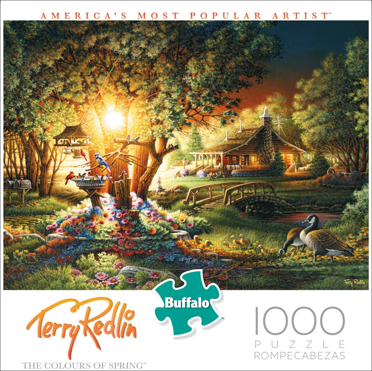 Amazon.com: Buffalo Games - Terry Redlin - Colours of Spring