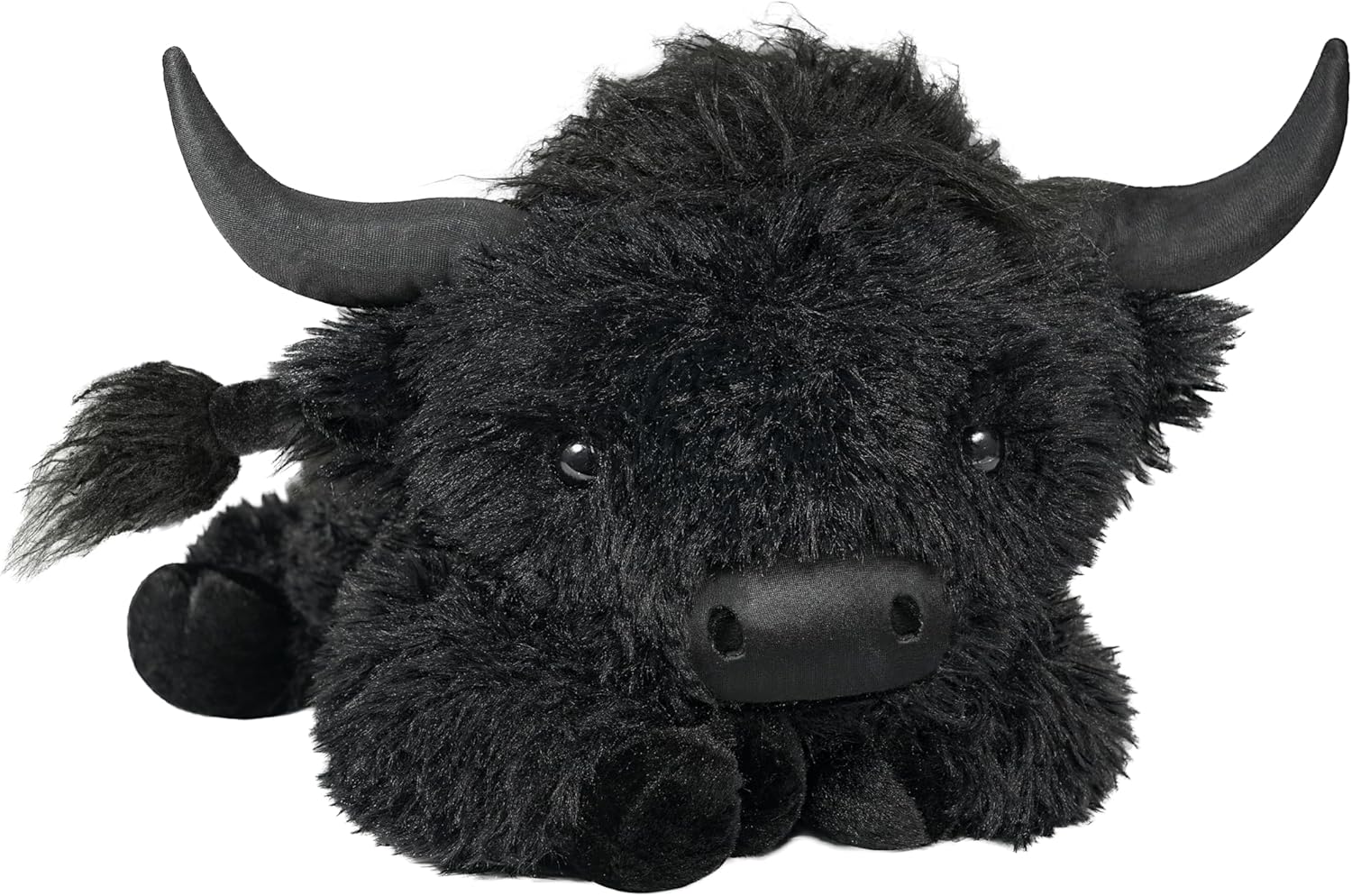 Weighted Highland Cow Stuffed Animals | 4.2 Lbs Weighted Highland Cow Plush for Kids & Adults | 21.6 Inch Large Cattle Pillow Toy Gift for Christmas Birthday Mother's Day