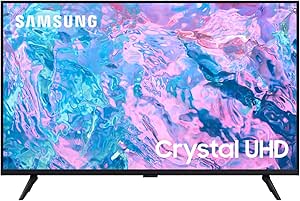 Samsung CU7020 Crystal UHD 4K 50" Smart TV, With Object Tracking Sound Lite