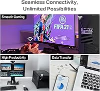 Vista 9 de TP-Link - Adaptador USB Bluetooth para PC, receptor de largo alcance Bluetooth 5.3, plug and play, antena ajustable, compatible con Windows