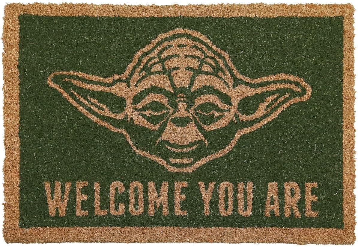 Star Wars Yoda Doormat, Multi-Colour, 40 x 60 cm