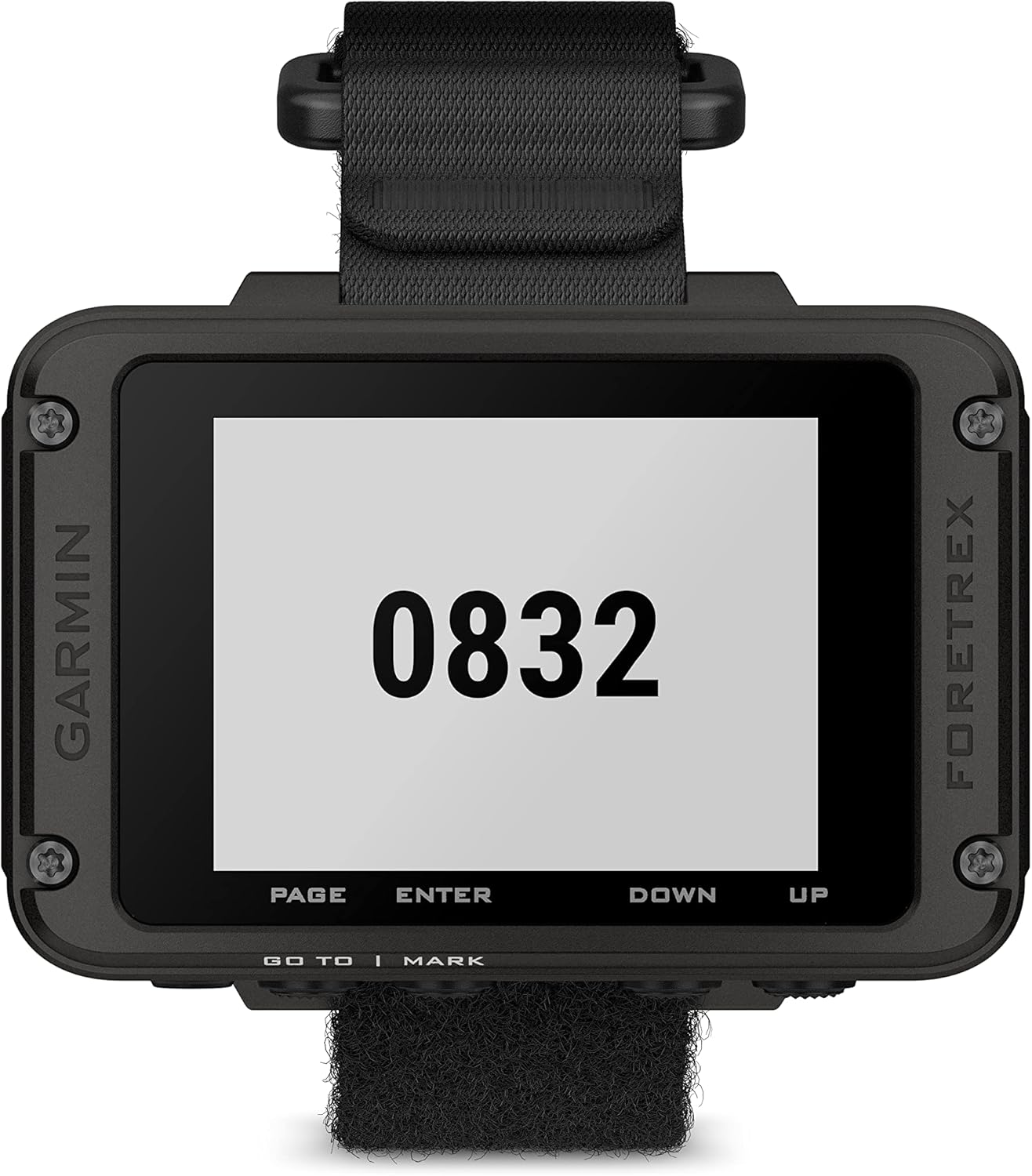 Wearable4U - Garmin Foretrex 801 Wrist-Mounted GPS Navigator with Tactical Features,with Strap with AAA Batteries and E-Bank Bundle
