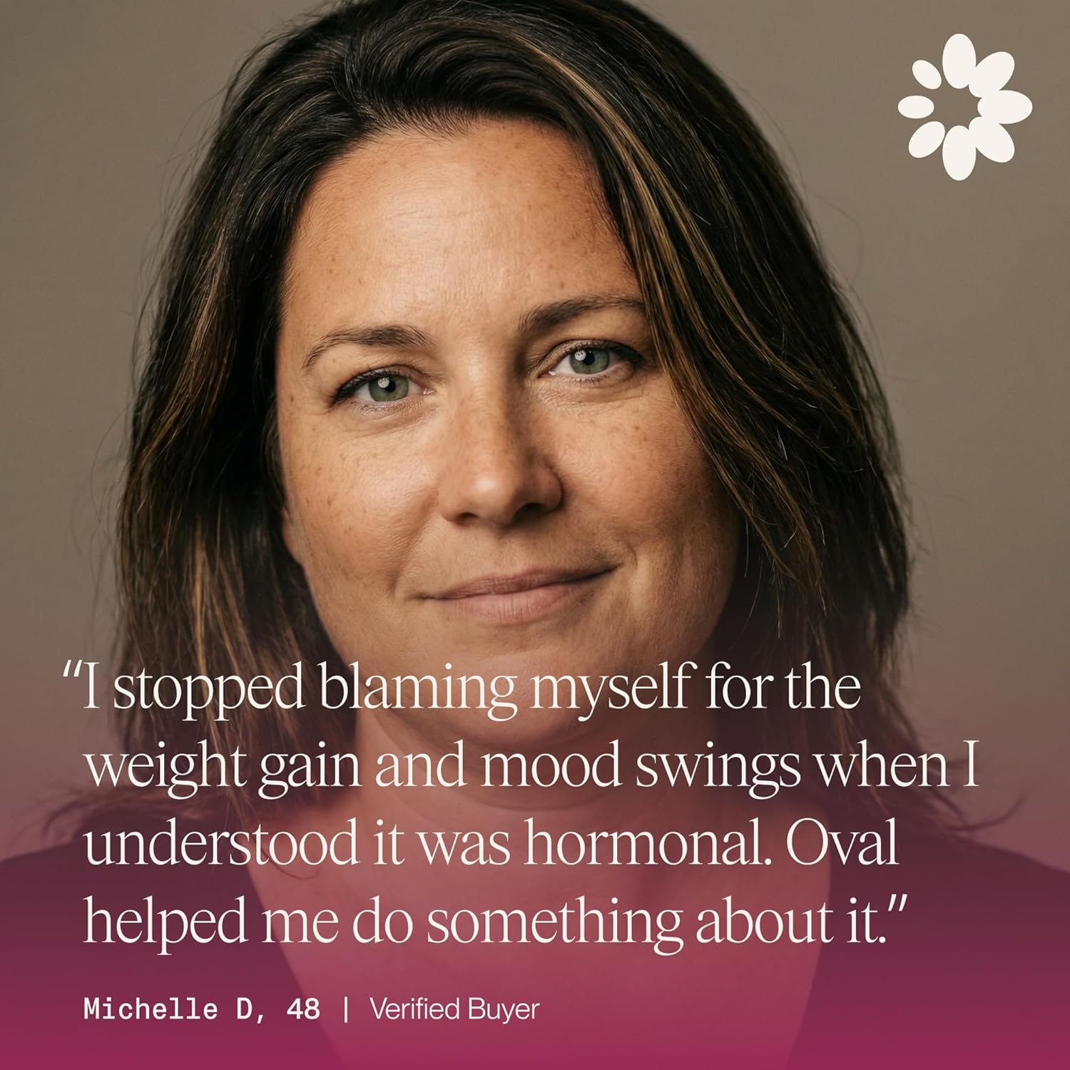 Oval Estrogen Support Probiotic for Women - Menopause Supplements for Women - Vegan, Non-Hormonal Support for Hot Flashes, Sleep, Metabolism, Mood, Gut Health, & Skin - 1 Pack, 30 Capsules