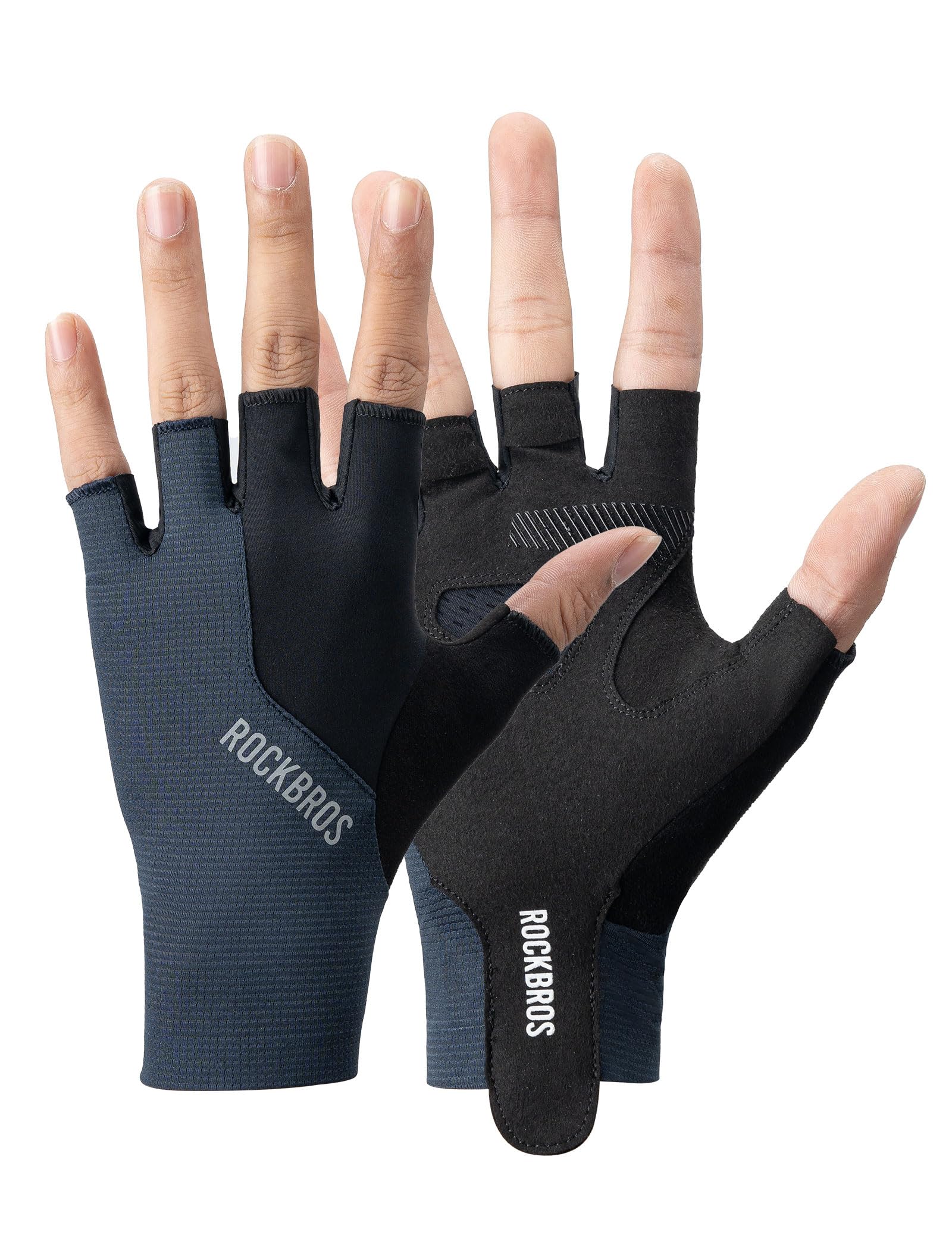 ROCKBROS Guanti Ciclismo Dita Intere – Touch Screen, Protezione UV, Uomo/Donna