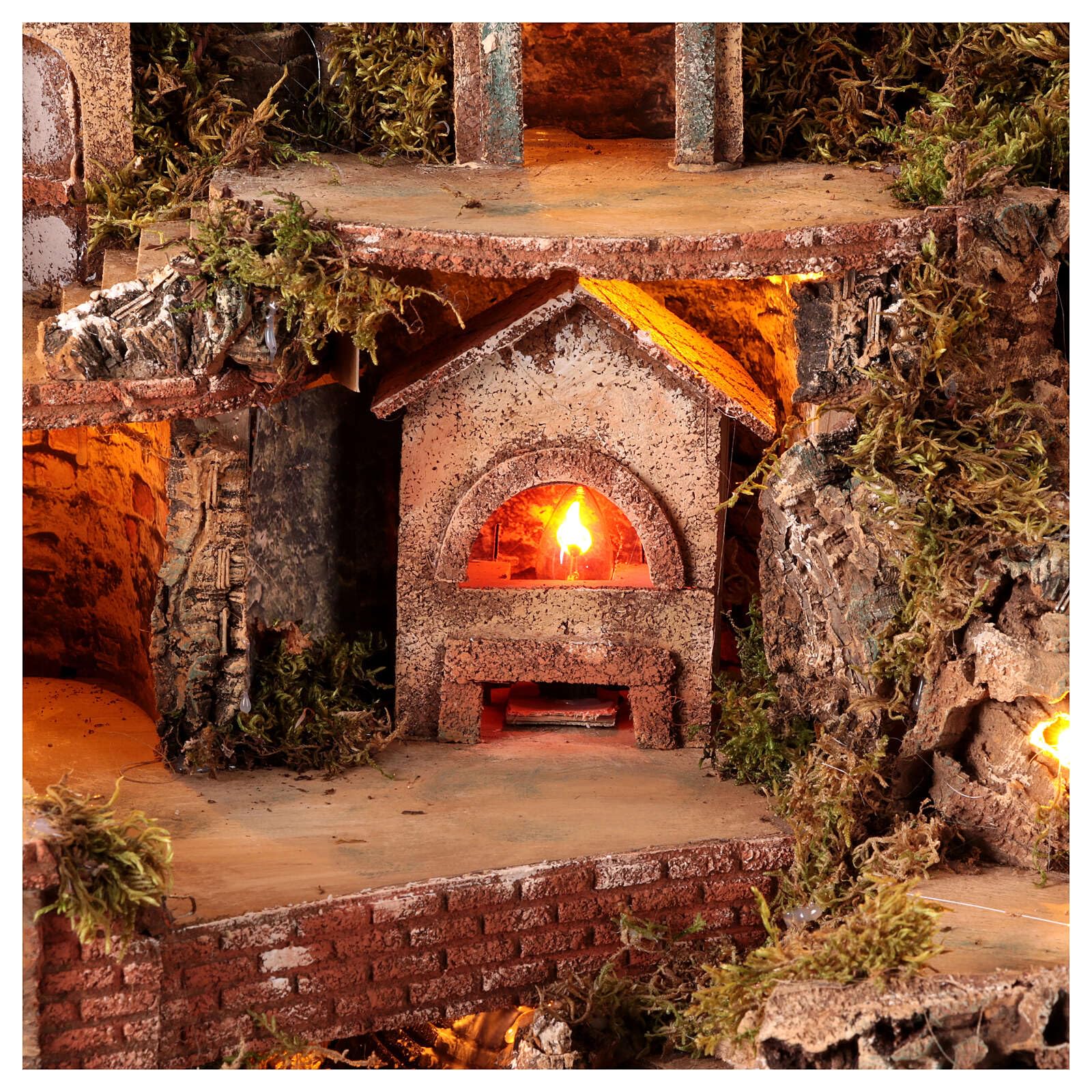 Holyart Presepe Napoletano: Borgo presepe napoletano 50x80x60 cm