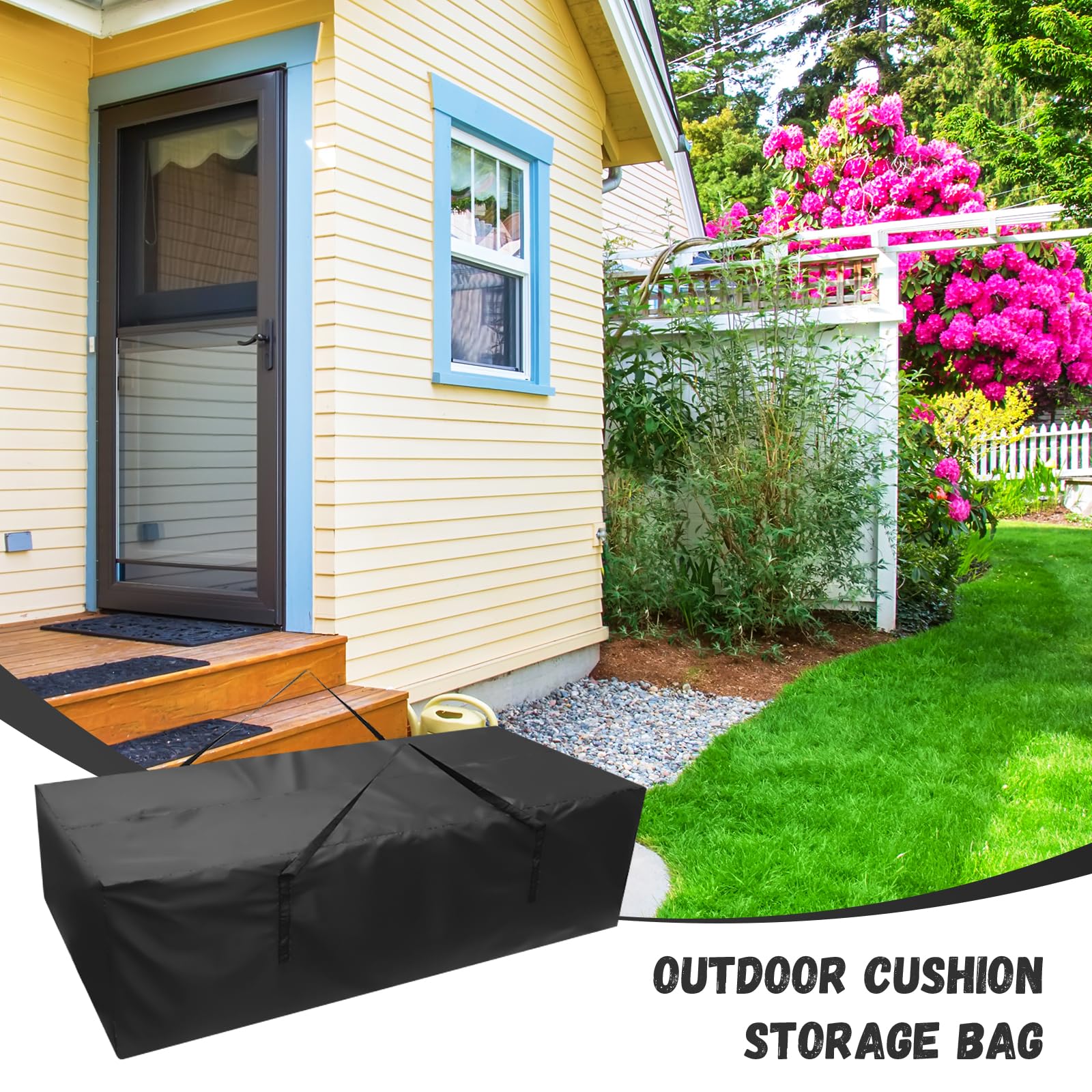 Cusion Storage - Borsa portaoggetti XXL, per mobili da giardino