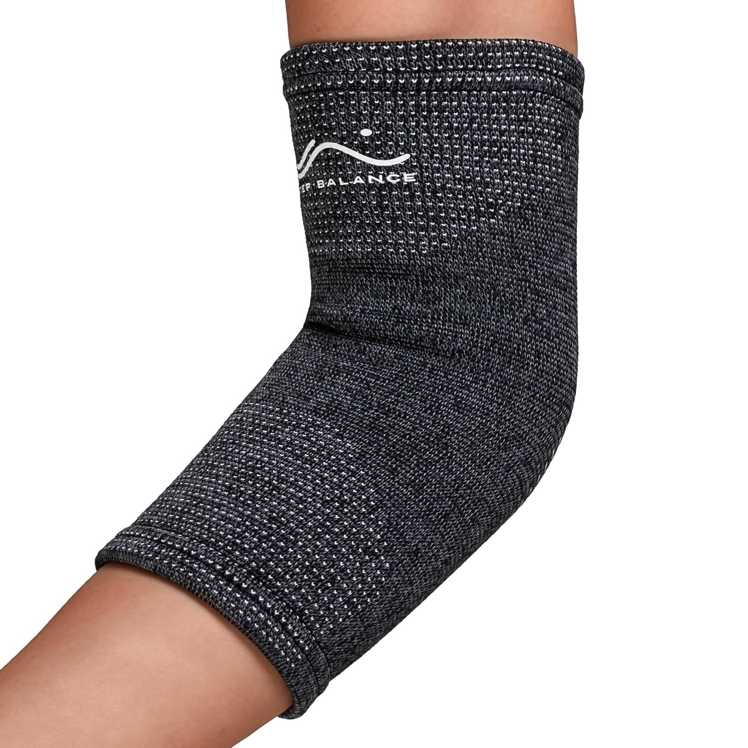 Stabilizator Łokcia, Kompresja, Sport i Biuro, Rozmiar L | Łokieć golfisty, zapalenie nadkłykcia, kompresja, tenis, padel, crossfit, golf, tkanina podczerwień, szary