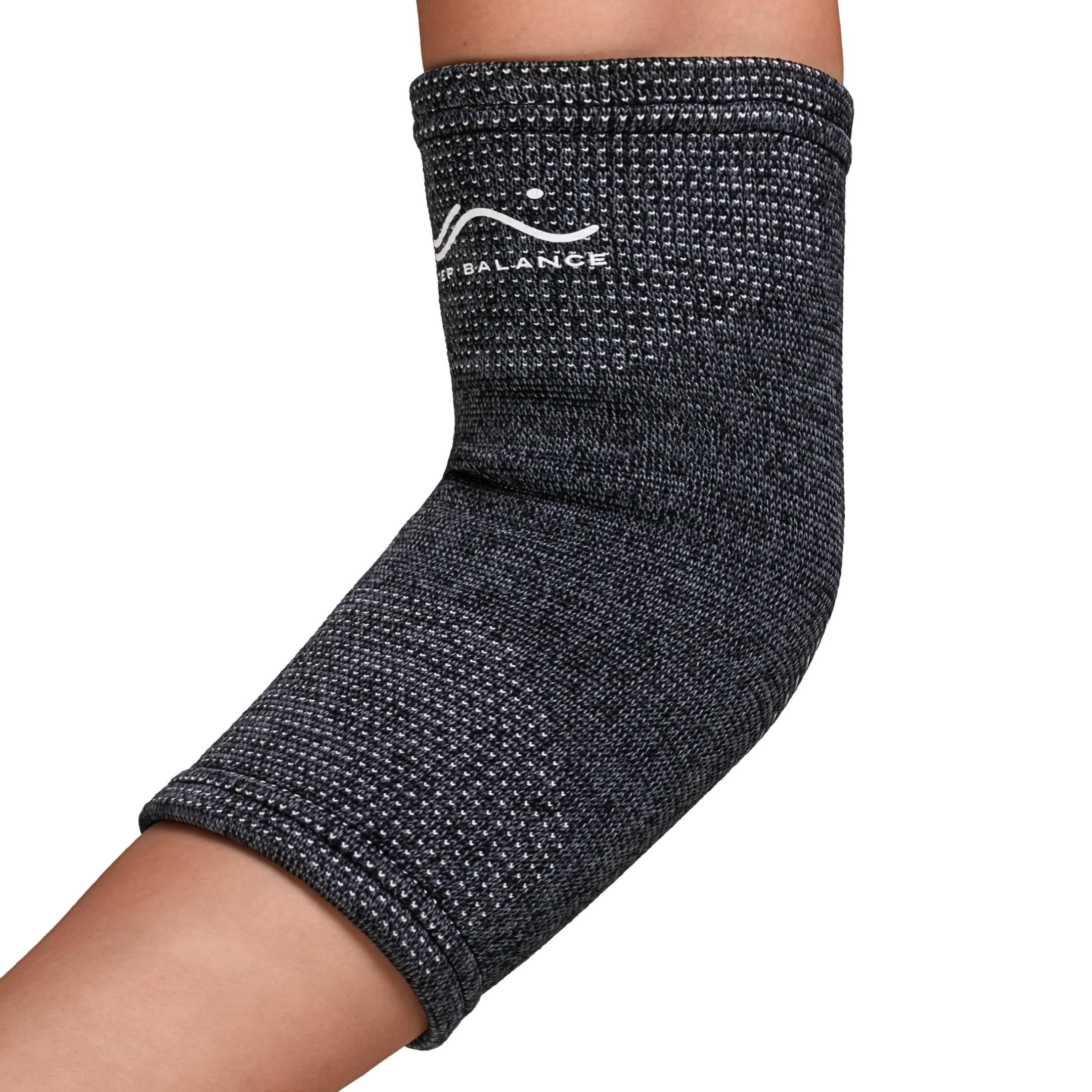 Gomitiera Sportiva FIR Infrarossi - Compressione Graduata 360° - Gomito del Tennista, Epicondilite, Gomito del Golfista - Tennis Padel Crossfit Golf - Uomo Donna - Taglia S