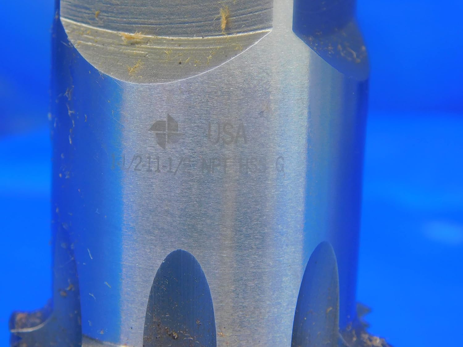 New 1 1/2 11 1/2 NPT HSS G Pipe TAP 7 Straight Flute 1.5 11.5 Taper - RJ0342CK2