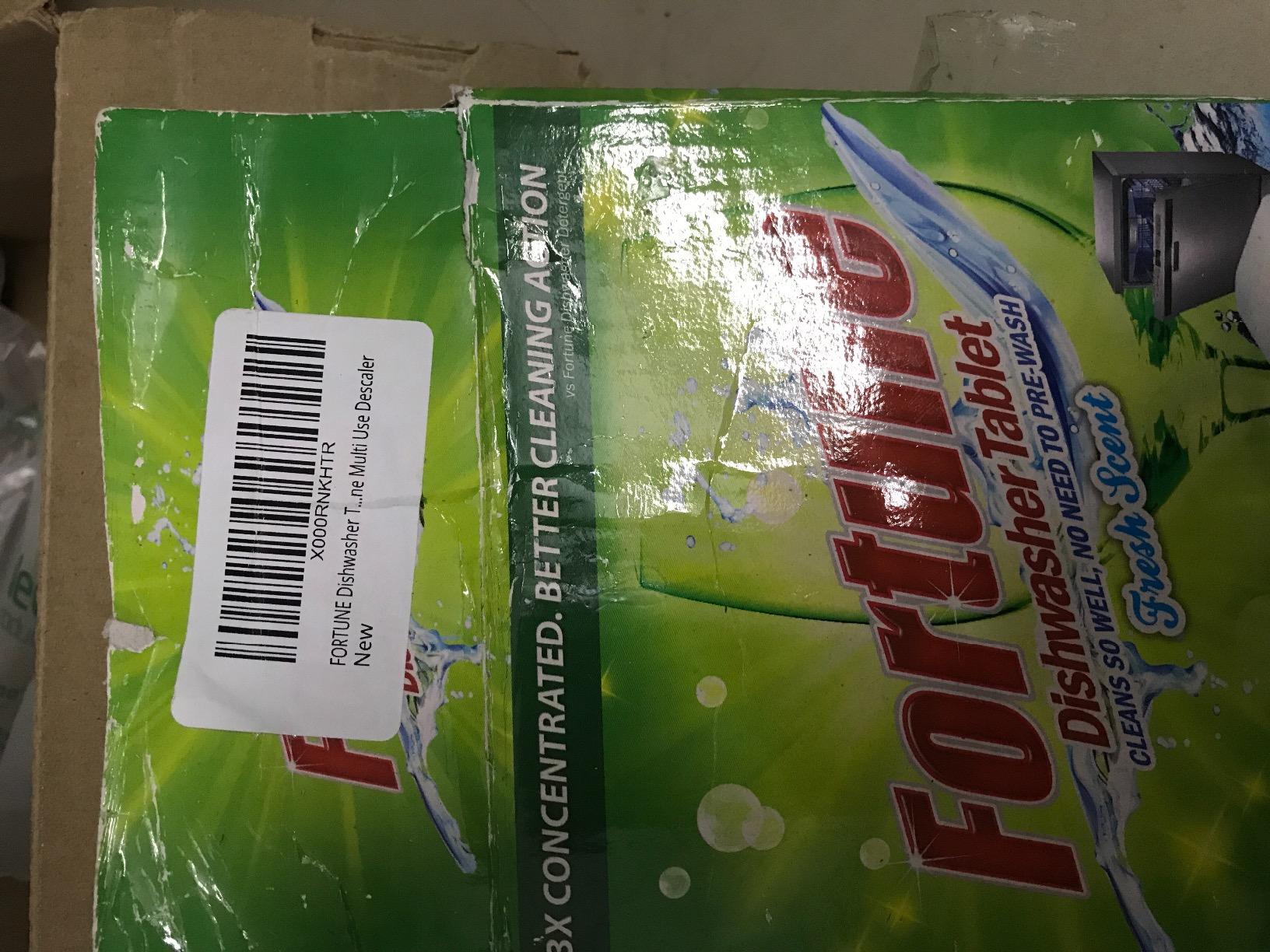 FORTUNE Dishwasher Tablets, 5 in 1 Action, Fresh Scent, 30 Count