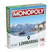 Winning Moves Monopoly Lombardia City – giochi da tavolo per adulti e bambini, da 2 a 6 persone, età 8+