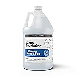 Clean Revolution Foaming Hand Soap Refill Supply, Gentle, Moisturizing & Eco-Friendly, Ready to Use Formula, Gluten Free, Unscented, Fragrance Free, 128 Fl Oz