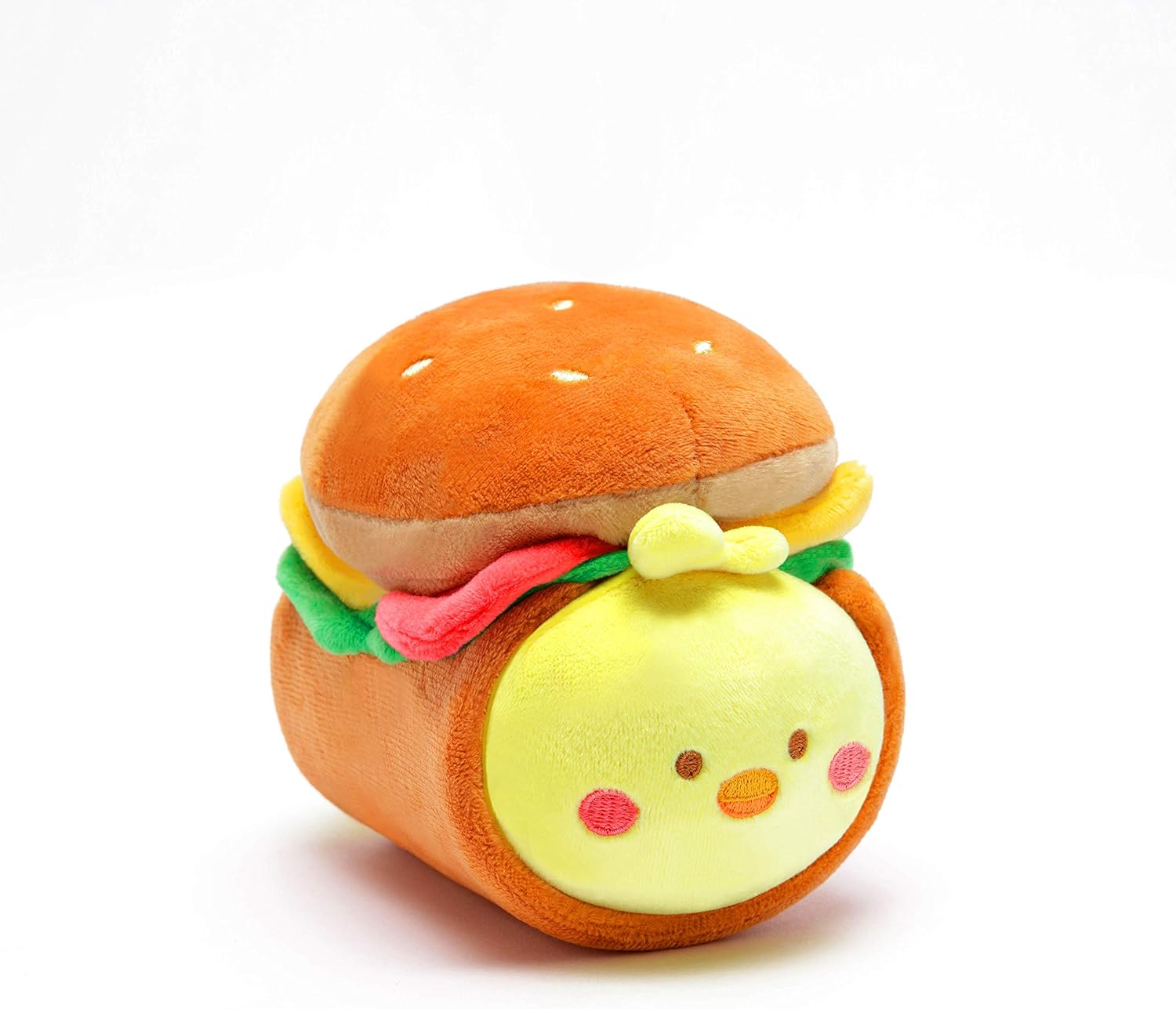 Anirollz Stuffed Animal Plush Toy – 2 Pieces 6" +10" Set Plush Doll | Soft, Squishy, Warm, Cute, Comfort, Safe | Birthday Gift Pillow with Kawaii Yellow Chick Chickiroll