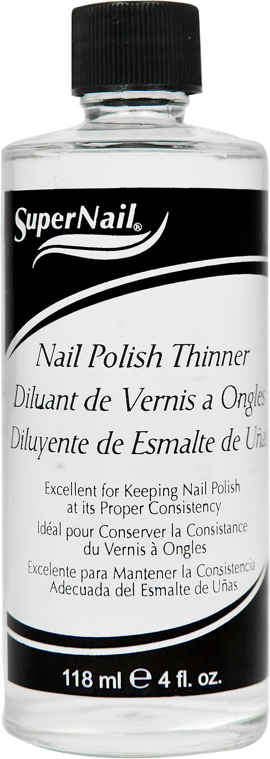 Supernail Nail Polish Thinner, 4-Ounce (Pack of 6)6