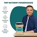 Farmley Natural Quinoa | Gluten Free | Ready To Cook | High Fibre & Protein Content Quinoa Seeds (Pack of 1) (Quinoa Seeds 1kg (Pack of 1)) gallery image