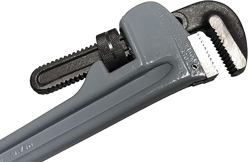 Miniatura 2 de Professional EZ Travel Collection Llave de tubo de aluminio con mordazas de acero forjado en gota (aluminio, 24 pulgadas)