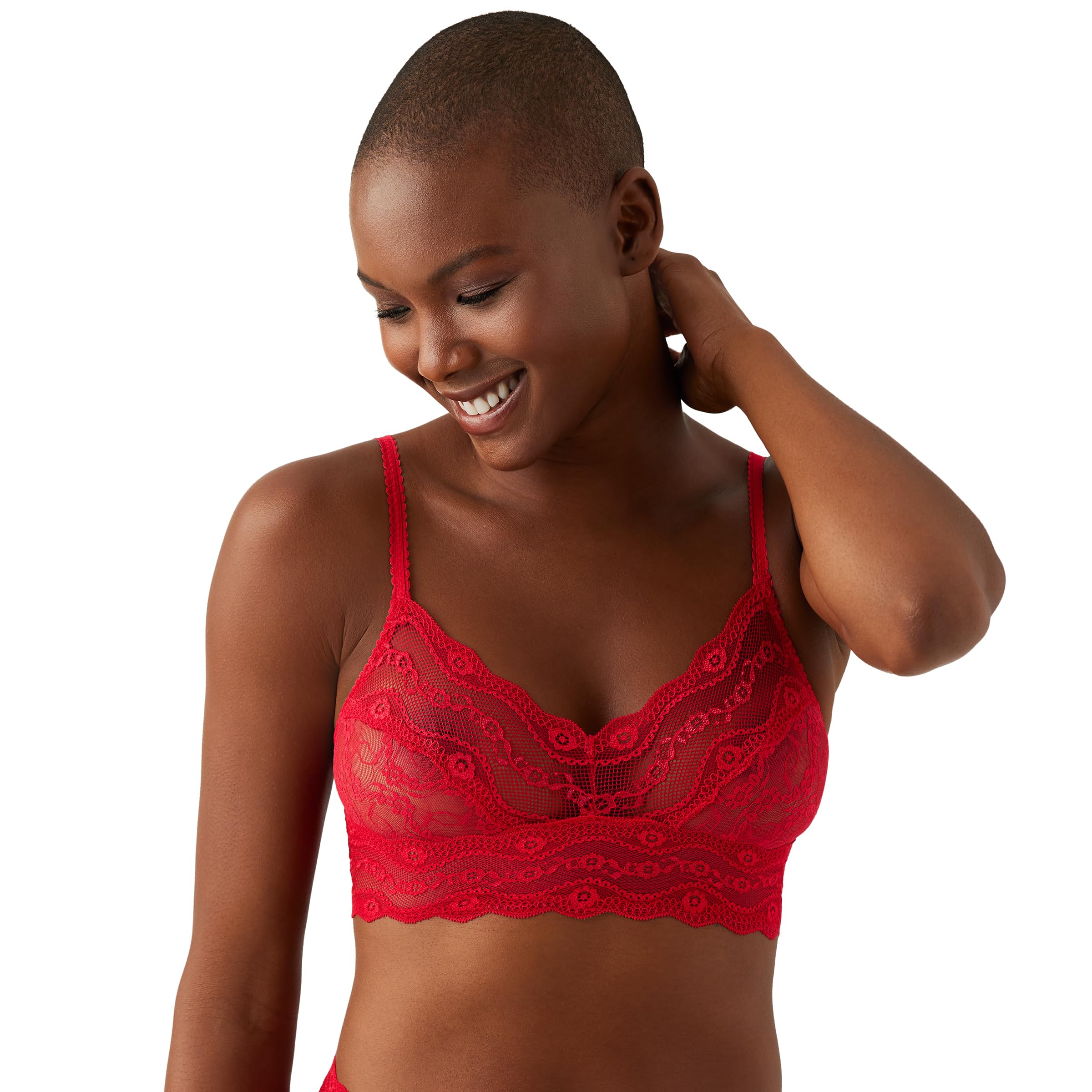 b.tempt'd Lace Kiss Bralette 910182 Purple red, L