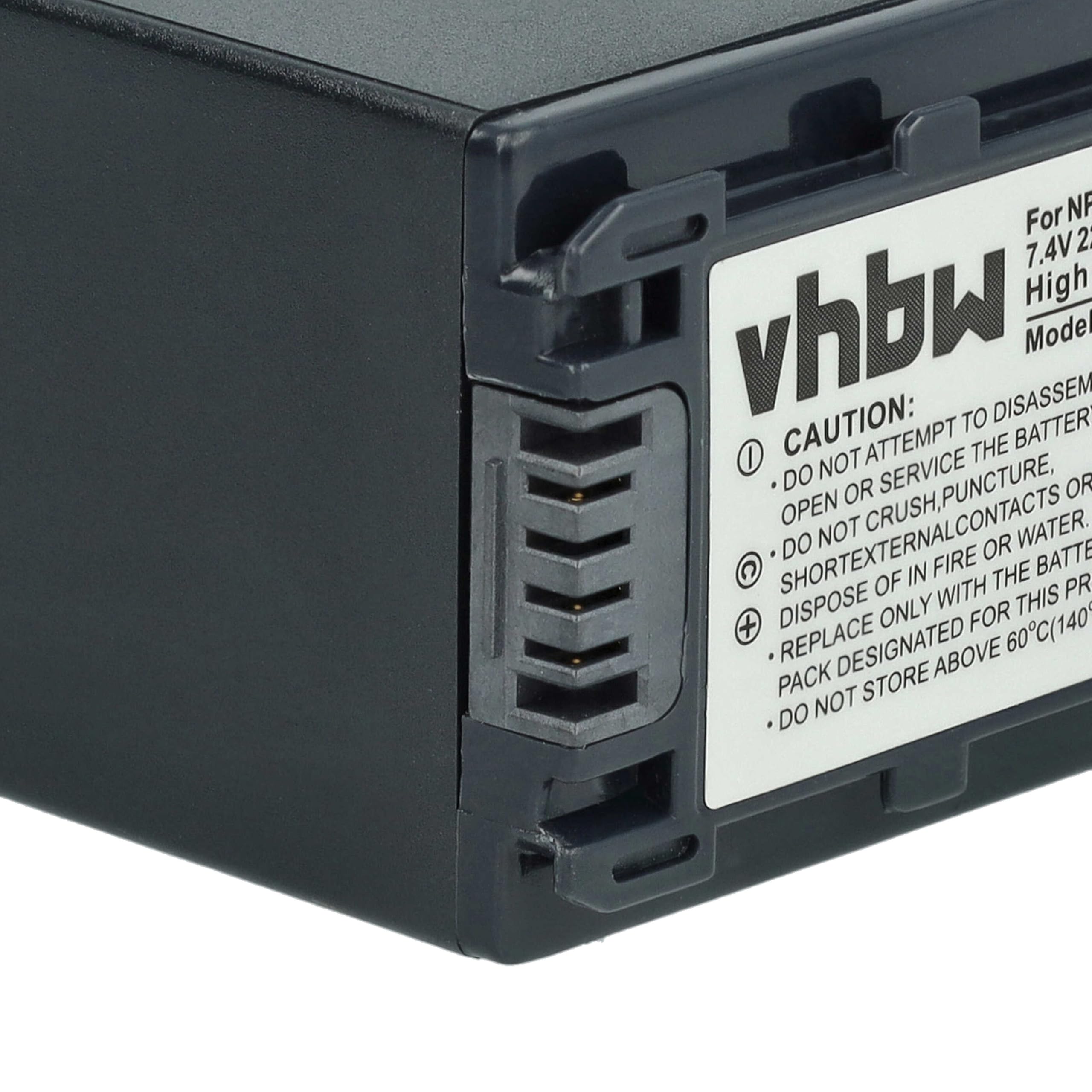 vhbw 2X Batterie Compatible avec Sony FDR-AX33