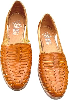 Huaraches Mexicanos para Mujer - Chanclas المكسيكية التقليدية، Guaraches de Mujer، Sandalias Mexicanas para Women - صنادل Huarache de Mujer المريحة والأنيقة على طراز Pic