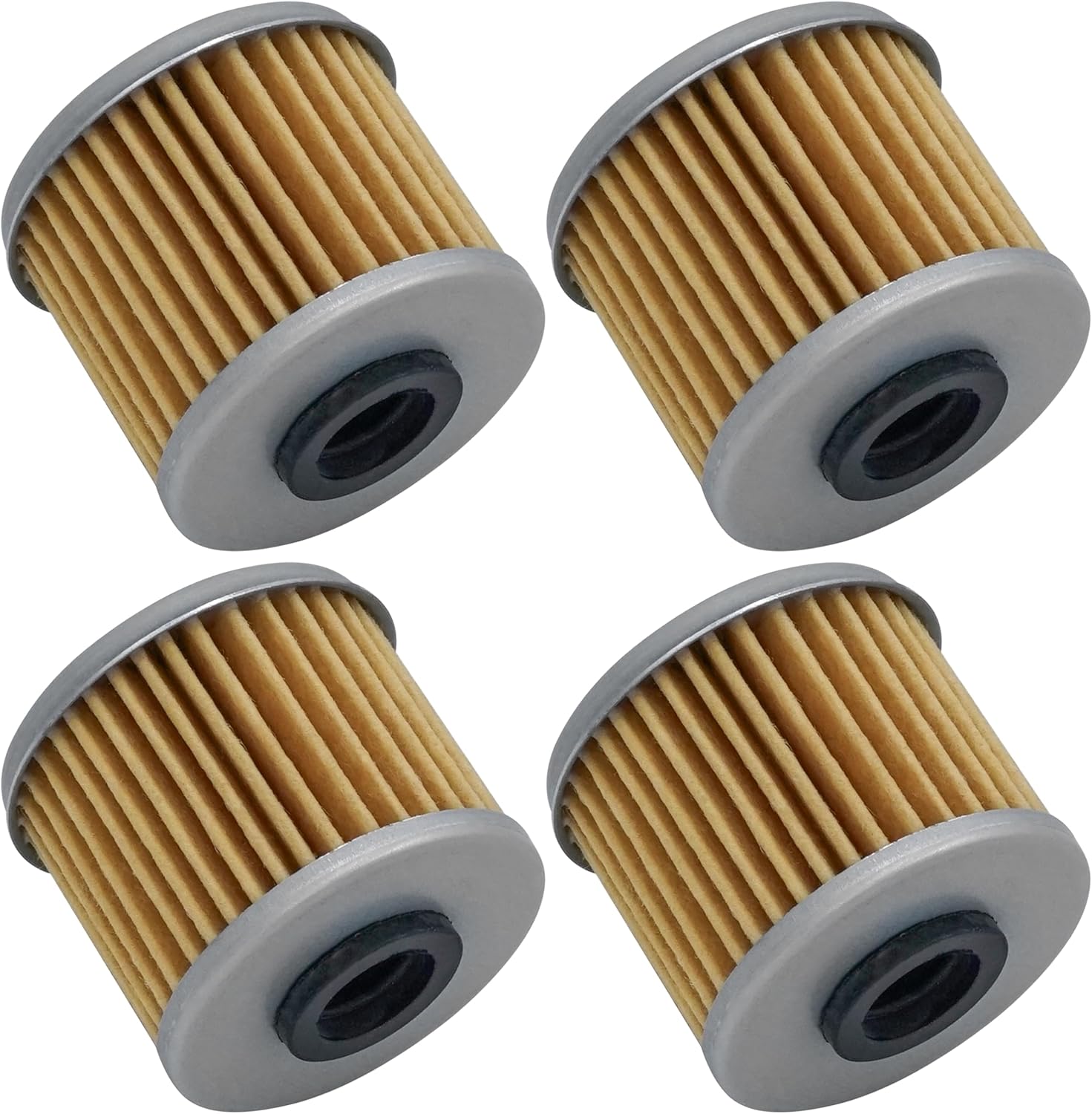 Caltric Oil Cooler Filters Compatible with Honda Grom 125 GROM125A ABS 2022 2023 2024 15412-MGS-D21